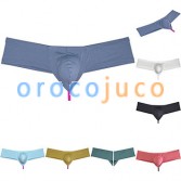 Men's Hip Hop Bikini Bottoms Panties 1/3 Buttocks Boxer Briefs Ultimate Underwear