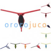 Men's Tear Drop Micro G-String Breathable Mini Bikini Pouch Tanga Underwear