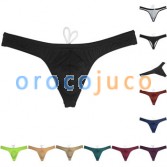 Mini Beachwear Men Solid Bikini Pouch Swim Thong Comfortable Swimwear T-back