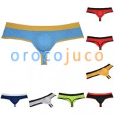 Men's Cheeky Pouch Boxers Thong Breathable Brazilain Bikini Underwear