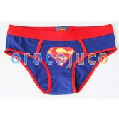 Neue Frauen Mädchen Unterwäsche Superman Shorts Blue KT27