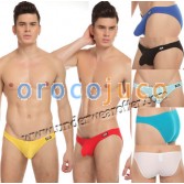 Sexy Männer Super Low Rise Bikini Briefs Unterwäsche Verbesserung Ausbuchtung Pouch Briefs MU1101