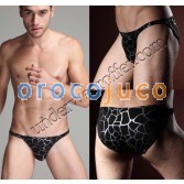 Neue wilde Männer sexy Oberschenkel hohe Split Briefs Moire Unterwäsche Leopard Boxershorts 5 Größen verfügbar MU1914