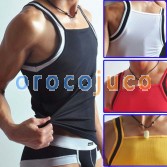 New Sexy Men’s Underwear Tank Top With breath holes MU235