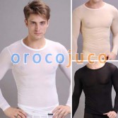Sexy Men’s Smooth Thermal underwear Top T-shirt MU248