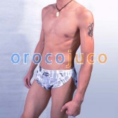Sexy Men’s Underwear Sports Briefs Newspaper print MU267 