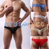 Cool Sexy Men’s Smooth & Thin Briefs Underwear Mini Bikini Boxer BriefsAsia Size M L XL 6 Colors For Chose AU371
