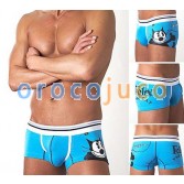 Filex die Katze U-Briefs Sexy Herren Baumwolle Unterwäsche Boxer kurze Shorts MU811 M L XL