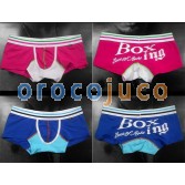 Lowrise Sexy U-Briefs Men’s Cotton Underwear boxer brief shorts MU828 M L XL