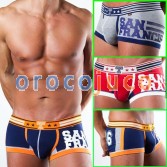 San Francisco U-Briefs Sexy Men’s Cotton Underwear boxer brief shorts MU831 M L XL