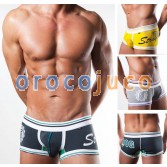 U-Briefs Sexy Men’s Cotton Underwear boxer brief shorts MU832 S M L