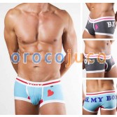 U-Briefs Sexy Men’s Cotton Underwear boxer brief shorts MU834 S M L 