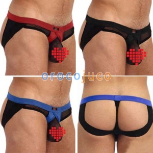 Herren Unterwäsche kurze Shorts G-String Thong MU110