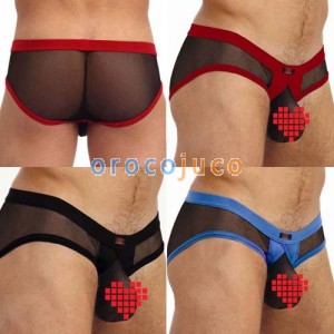 Durchsichtige kurze Herren Shorts MU111
