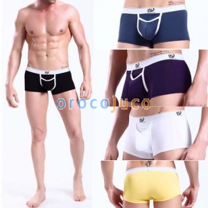 Sexy Herren Unterwäsche Boxershorts mit Penis Loch MU146