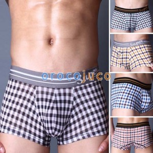 2012 neue sexy Herren Grids Unterwäsche Boxer Briefs MU234