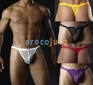 Sexy Mesh Herren Unterwäsche String Tanga MU73