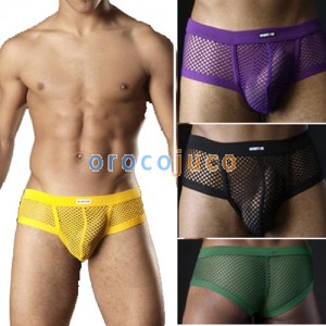 Sexy Mesh Slips Herren Unterwäsche Shorts Trunk MU75