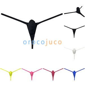 Men's Cotton Micro Thong Pouch String T-back Underwear Bikini Tanga Strap Trunks