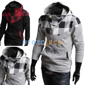 Men’s Fashion Slim Designed Zip Jackets 4 Size 2 Color MU1006