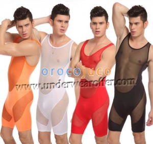 Heißer Mann Trikot Fitness Sheer Singlet Freestyle Wrestling Weste 4 Farben M L XL MU1102