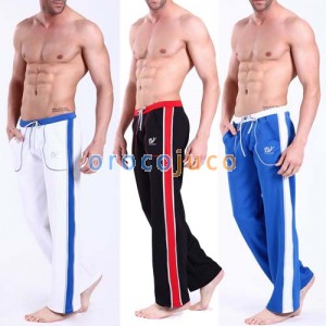 NEW Herren Kausal Sport Sweat Hosen GYM Athletic Slim Fit Hosen MU152 M L XL