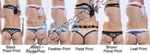 Fashion Super Soft Sexy Men’S Modal U-Briefs Underwear Mini Bikini Briefs T-Back  MU1822