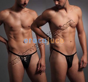 Sexy Männer Ausbuchtung Pouch Tanga Unterwäsche Shorts Thong Provokativ Doppel T-Back für Wählen MU1913