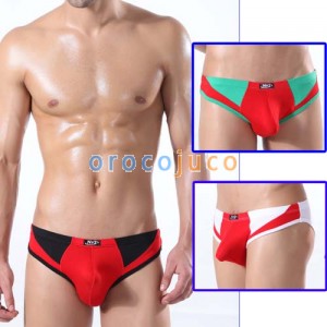 Herren U-Briefs Unterwäsche Modal mit Teil atmen Löcher MU310 M L XL