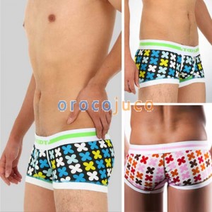 U-Briefs Sexy Herren Baumwolle Unterwäsche Boxer kurze Shorts MU815 S XS M