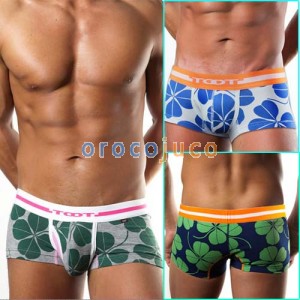 U-Briefs Sexy Herren Baumwolle Unterwäsche Boxer kurze Shorts MU824 M L XL