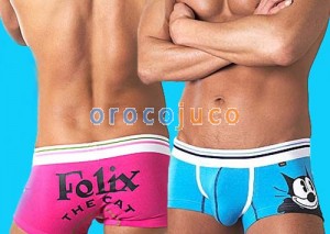 Felix the cat U-Briefs Sexy Men’s Cotton Underwear boxer brief shorts MU827 M L XL