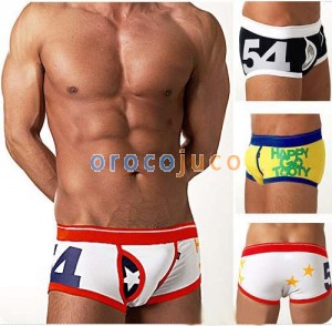 U-Briefs Sexy Men’s Cotton Underwear boxer brief shorts MU830 S M L