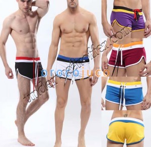 Fashion Men’s Loungewear Pants Casual Jogging Sports Trunks Soft Shorts MU1854 S M L XL Trunks