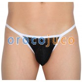 Men 's Lace Mesh Mini Slip Sous-vêtements Sexy Bulge Pouch Slip String Pantalon M L XL MU233X