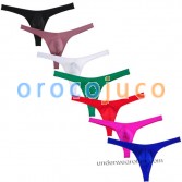 Nouveau Hommes Spandex Bulge Poche Thong Sous-Vêtements Élastique Maillots De Bain Tanga Bikini T-back MU276X