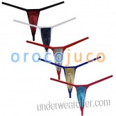 Sexy Minuscule Micro Chaîne Hommes Suave Bikini Brève Tanga Pantalon Brillant Sous-Vêtements Ultra Comfy MU628