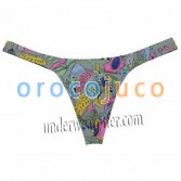 Hommes Coton Ultra-mince String String Bikinis Impression Jockstrap Gay Hommes Jhong Jockstrap MU13N