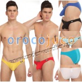 Sous-vêtements de bikini sous-vêtements à taille basse de Sexy Men 's Enhance Bulle Pouch Briefs MU1101