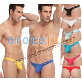 Sous-vêtement de bikini Thong G-String Under Sexy de Sexy Men's Enhance Bulle Pouch MU1115