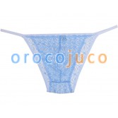 Slip en dentelle avec bikini sous-vêtement pour homme