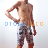 Sexy Men’s Underwear Pants shorts Newspaper print MU270 