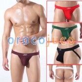 Sous-vêtement U-Briefs Modal Sexy pour homme String avec pochette T-Back MU307 M L XL