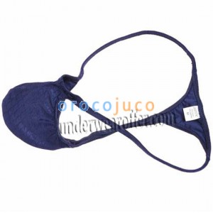 Hommes Bulge Pochette T-back Gay Mini Tangas Échelles modèle Sous-vêtements Micro String Strings Brillantes MU783