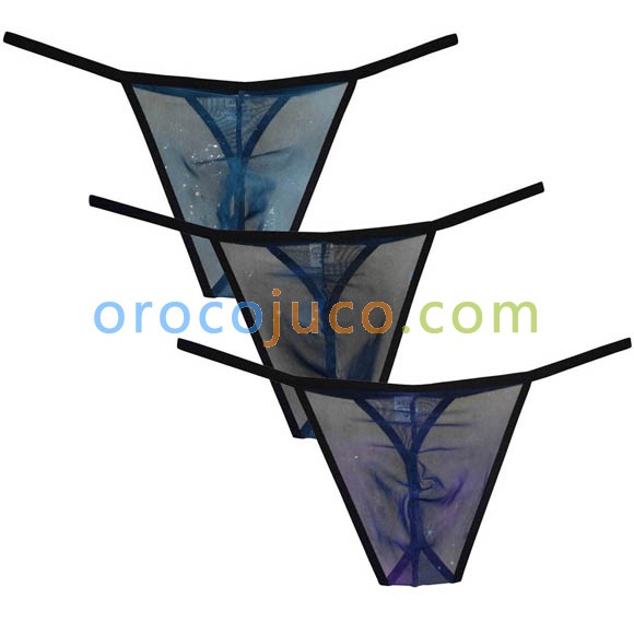 Sexy Mesh Men's Semi See-through G-string Bikini Shorts Male Underpants Skinny Sides Underwear Bikini Thong Lingerie