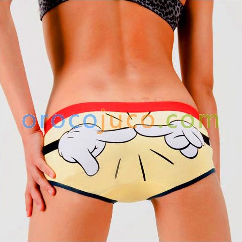 Cartoon Disney Mickey Minnie girl Underwear  short KT07