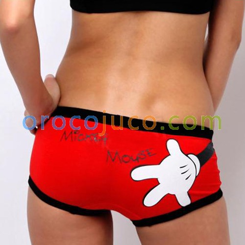 New Mickey Mouse Women's Girls Underwear  shorts KT17