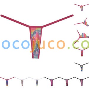 Men's Exquisite Narrow Front G-String Tangas Frivolous breathable Underwear Stretchy String Bikini