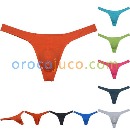 Men Thongs Bikini Underwear G-string Jockstrap Swimwear Guy Hipster T-back