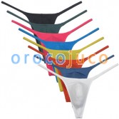 Men Modal String Thong Underwear Male Minimal Coverage Hipster T-back Jock Strap